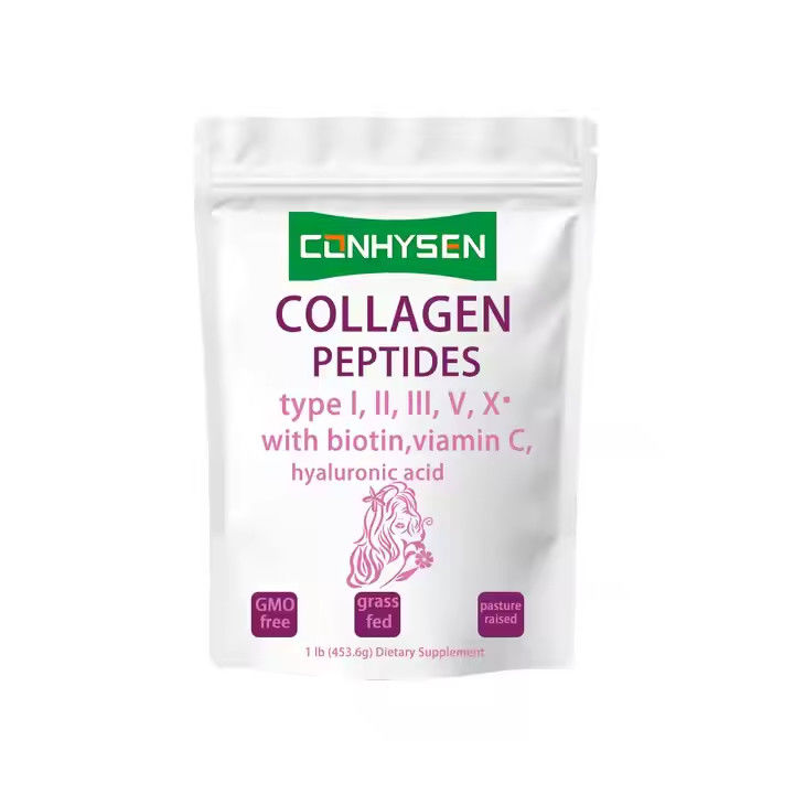 Supplementi OEM Peptidi di collagene Polvere per la salute delle articolazioni della pelle e dei capelli Supporta l'anti invecchiamento