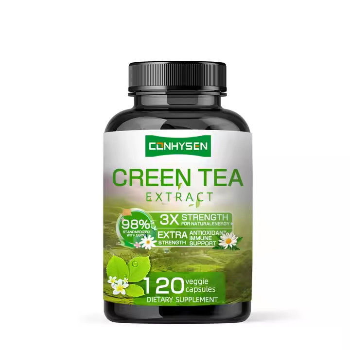 OEM ODM Capsule di tè verde biologico per il metabolismo pillola dimagrante bruciatore di grasso