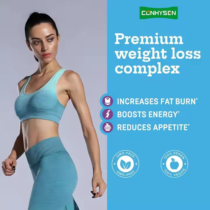OEM Logo Capsule bruciatrici di grasso con vitamina B12 L-carnitina L-tartrato riduce l' appetito