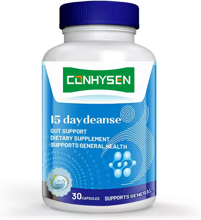 Marca privata 15 giorni capsule di pulizia intestinale per la salute digestiva e intestinale salute del corpo dimagrimento