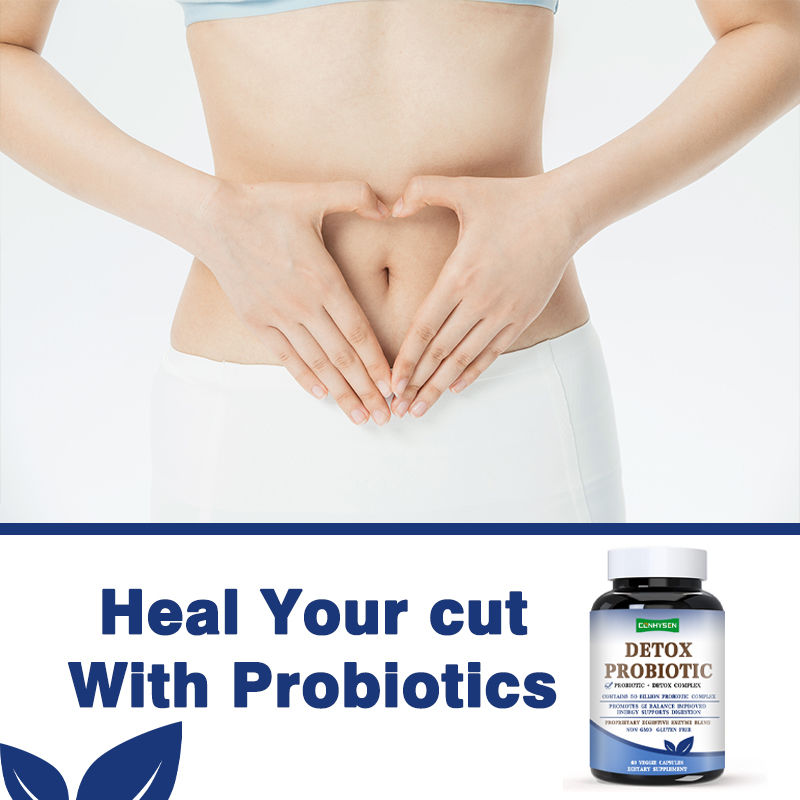 Capsule Probiotici Detox Personalizzati Premium Migliora i Livelli di Energia Formulato per Donne e Uomini
