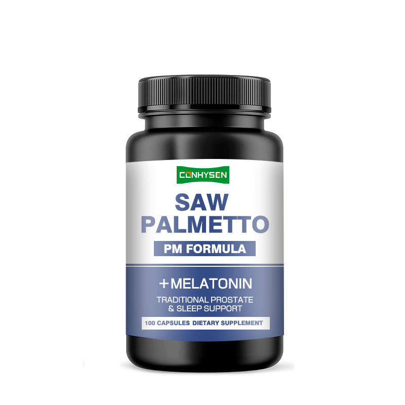 OEM/ODM Saw Palmetto Vegan Supplement Saw Palmetto Capsule per ridurre la frequente minzione
