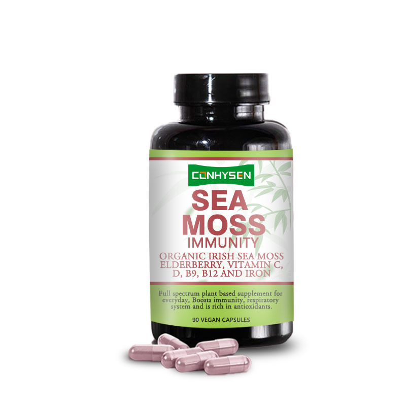 Personalizzazione di fabbrica Formula 7-in-1 per rafforzare il sistema respiratorio Capsule di muschio marino 90 capsule