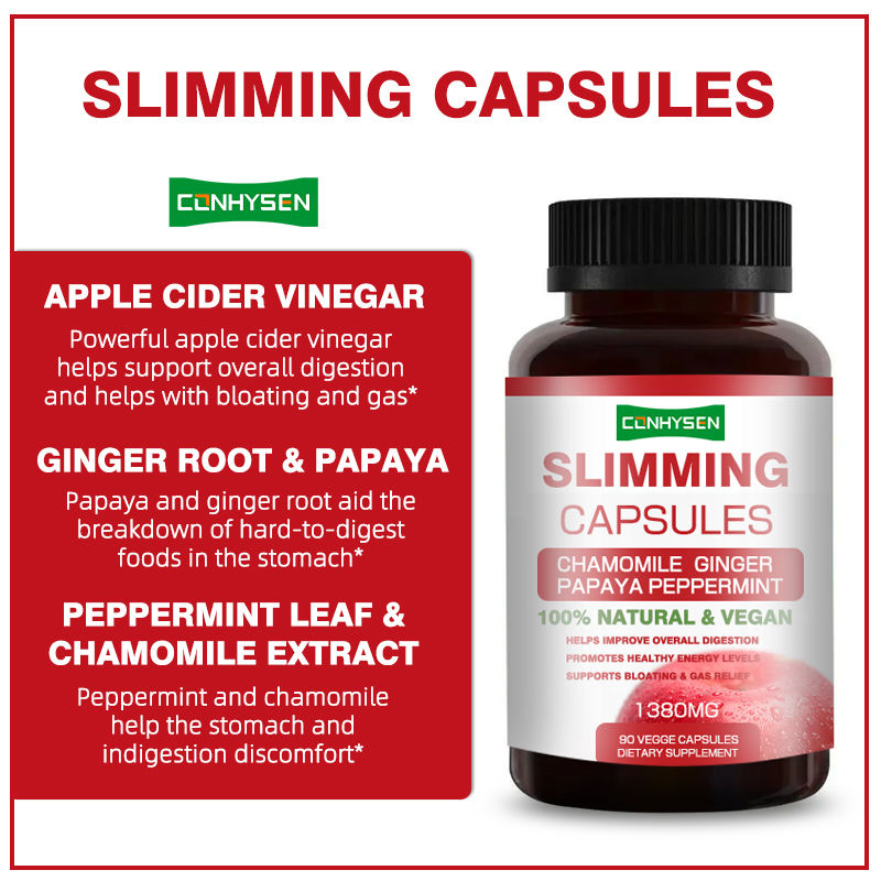 Capsule dimagranti 100% vegane con camomilla