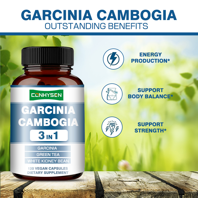 Garcinia Cambogia Premium Custom Capsule Supplemento di fagioli bianchi per la produzione di energia