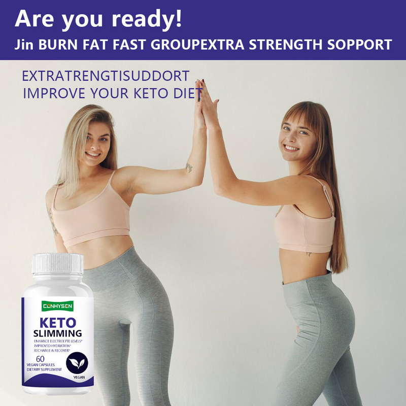 Capsule dimagranti KETO personalizzate Premium Prodotti per la salute Gestione del peso Capsule Keto