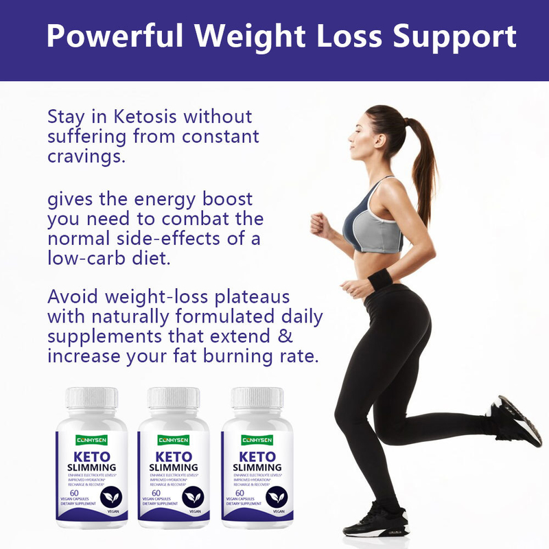 Capsule dimagranti KETO personalizzate Premium Prodotti per la salute Gestione del peso Capsule Keto