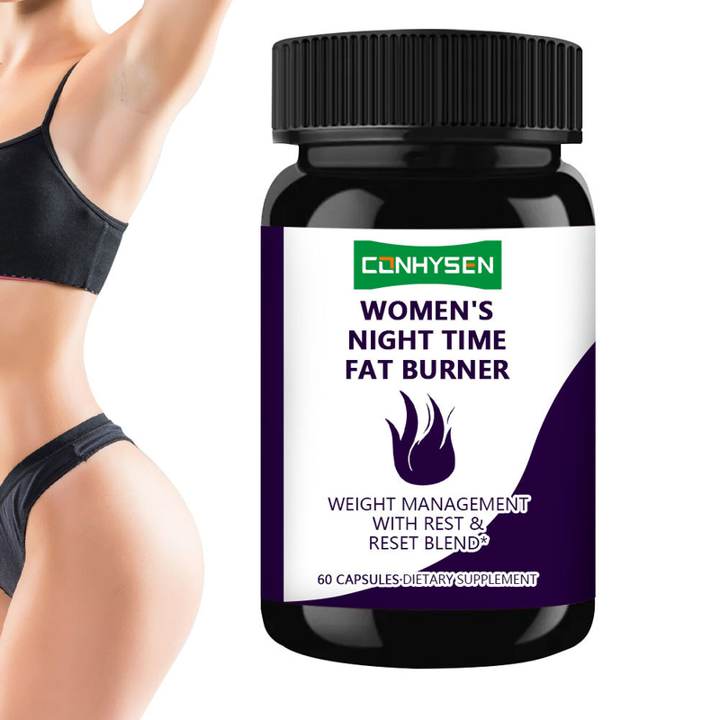 Capsule brucia grassi notturne per donne in offerta speciale, supporta una sana pressione sanguigna e un umore calmo