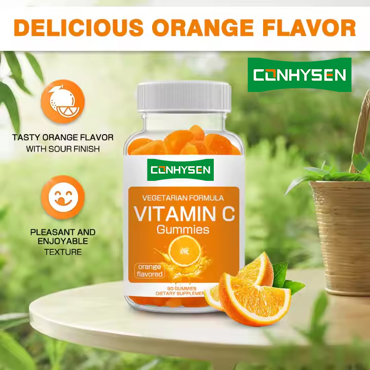 Gommosi all'estratto di frutta d'arancia alla vitamina C per capelli sani e riduzione del rischio cardiovascolare
