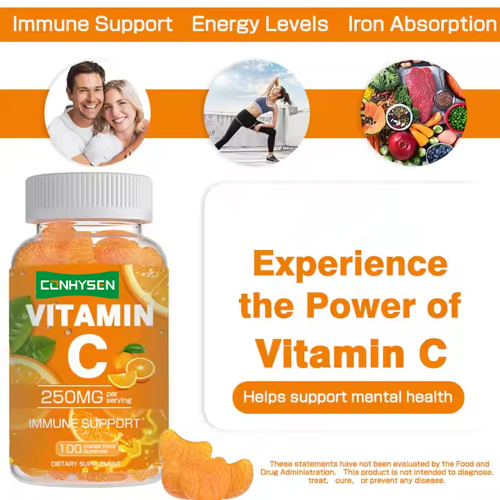 Vitamina C gomme aumentano il sistema immunitario integratore vitaminico per adulti Vitamina C caramelle