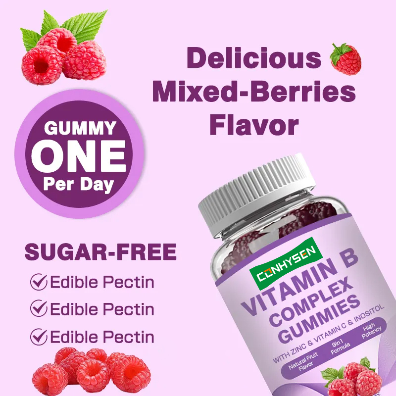 Complesso di vitamina B gomme per potenziare l' immunità vitamina C folato integratore alimentare vitamina B