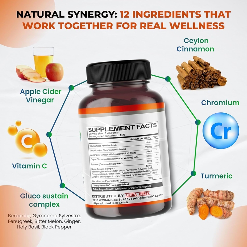 Formula di capsule di aceto di sidro di mele supporta energia, digestione, disintossicazione e pulizia - ACV