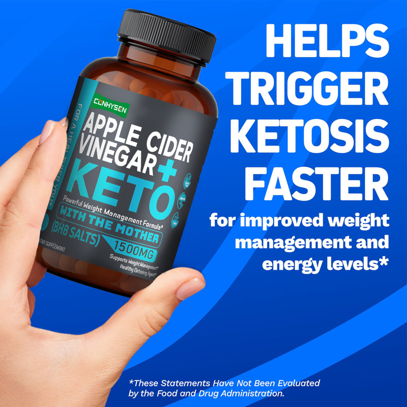 OEM ODM Keto Boost Capsule con Sali BHB e Aceto di Mele per Bruciare i Grassi e Supportare la Chetosi - Il Tuo Perfetto Compagno Keto