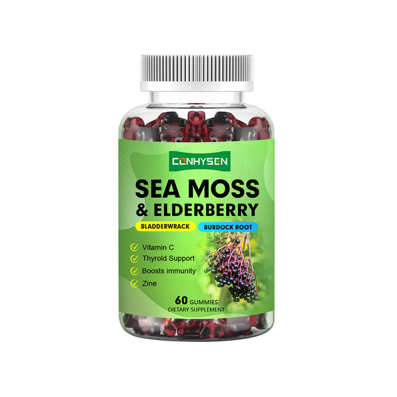 Gommosi di muschio marino con vitamina C e zinco, fornitore e fabbrica per il supporto antiossidante