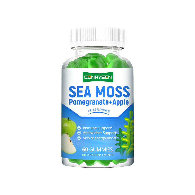 Integratore 10-in-1 Formula Sea Moss Gummies Premium Personalizzato per Pelle Liscia