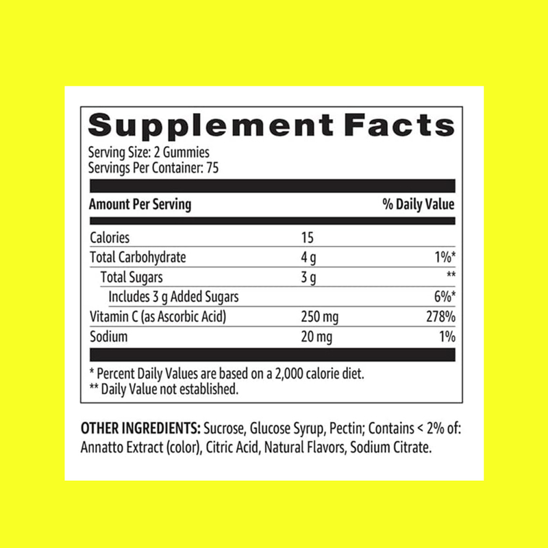 Le caramelle gommose alla vitamina C aiutano a gestire la pressione sanguigna - Fornitura di fabbrica per bambini e adulti
