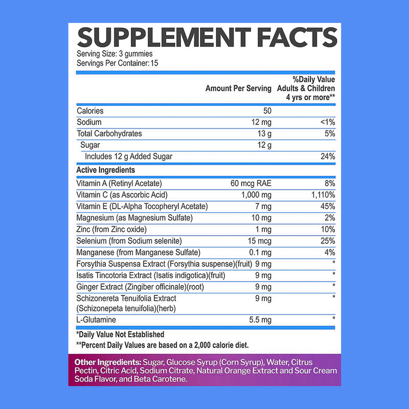 Vitamina C Gummies fabbrica personalizzazione supporto salute della pelle prodotto di bellezza