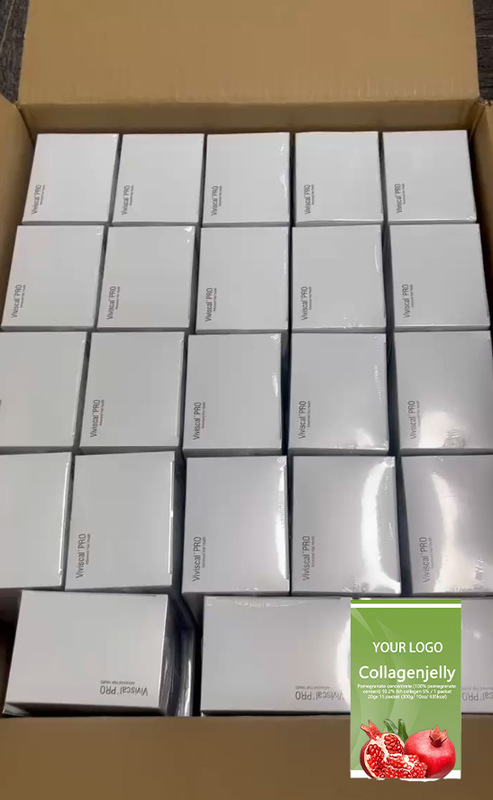 Prodotti di bellezza OEM ODM Sbiancamento della pelle Vitamina C Glutatione Collagene Jelly Stick