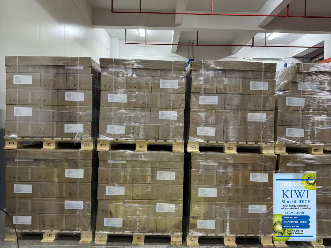 Kiwi Slim Fit Succo in polvere alta disintossicazione pulizia bruciare i grassi veloce controllo dell'appetito all'ingrosso