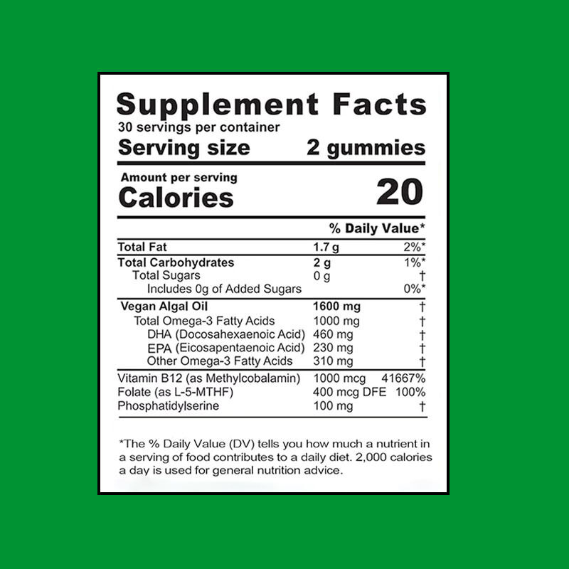 I più venduti Omega 3-6-9 gomme per bambini e adulti Vitamine per cervello e cuore DHA per adolescenti