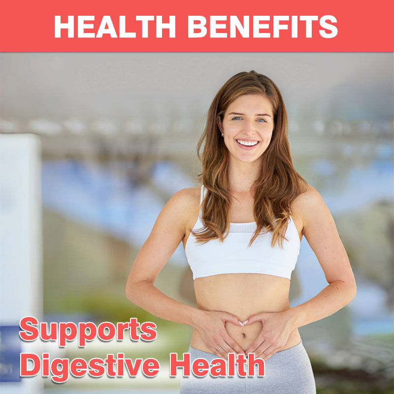 Gommosi probiotici prebiotici 4g OEM/ODM con 60 miliardi di CFU, potenziatori dell'immunità e miglioratori della salute intestinale con proprietà antiossidanti per adulti