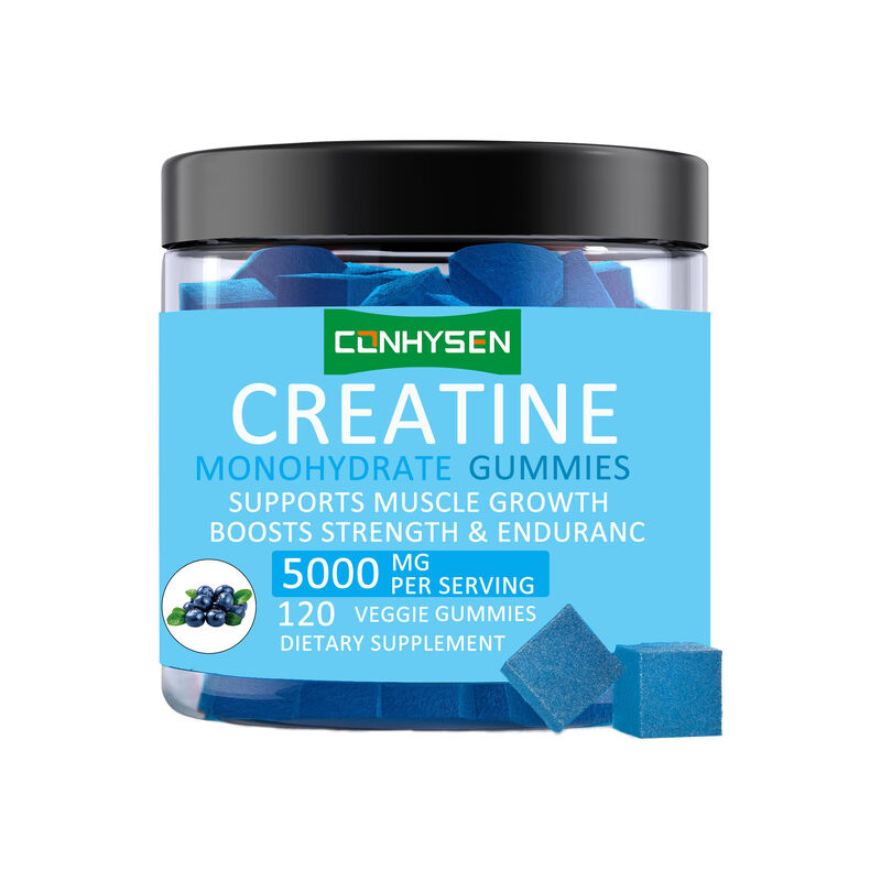 Sport personalizzato Crescita muscolare prima dell' allenamento Creatina Monohidrato gomme aumenta la massa muscolare Creatina gomma integratore