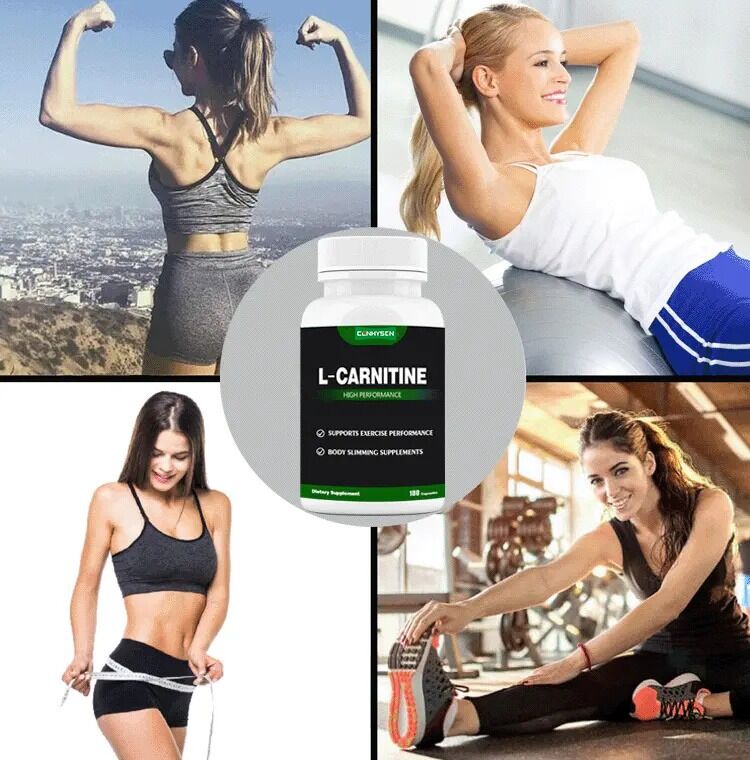 L-carnitina Fumarato foglia di loto dimagrimento perdita di peso L-carnitina capsule fibre alimentari