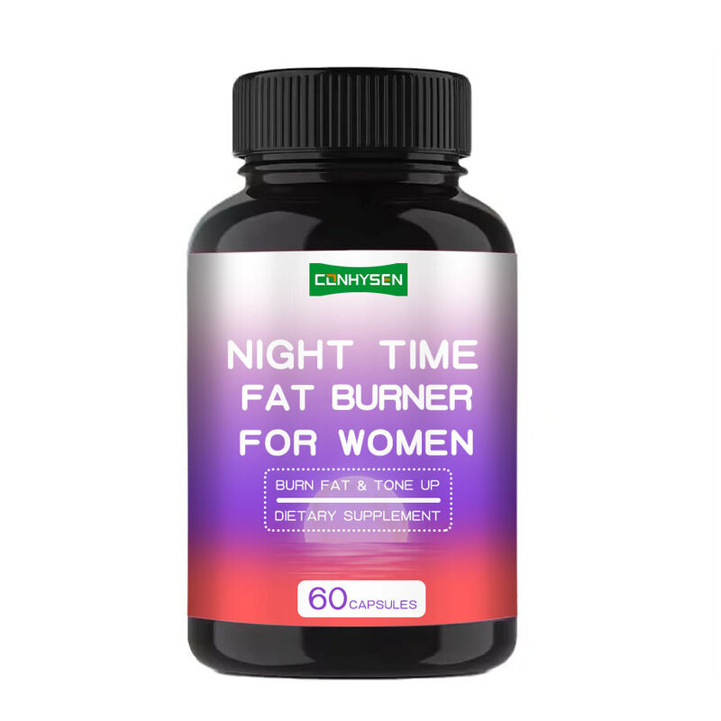 Supplemento efficace per la perdita di peso bruciatore di grasso Capsule per la perdita di peso bruciatore di grasso notturno per le donne Supplemento per le capsule