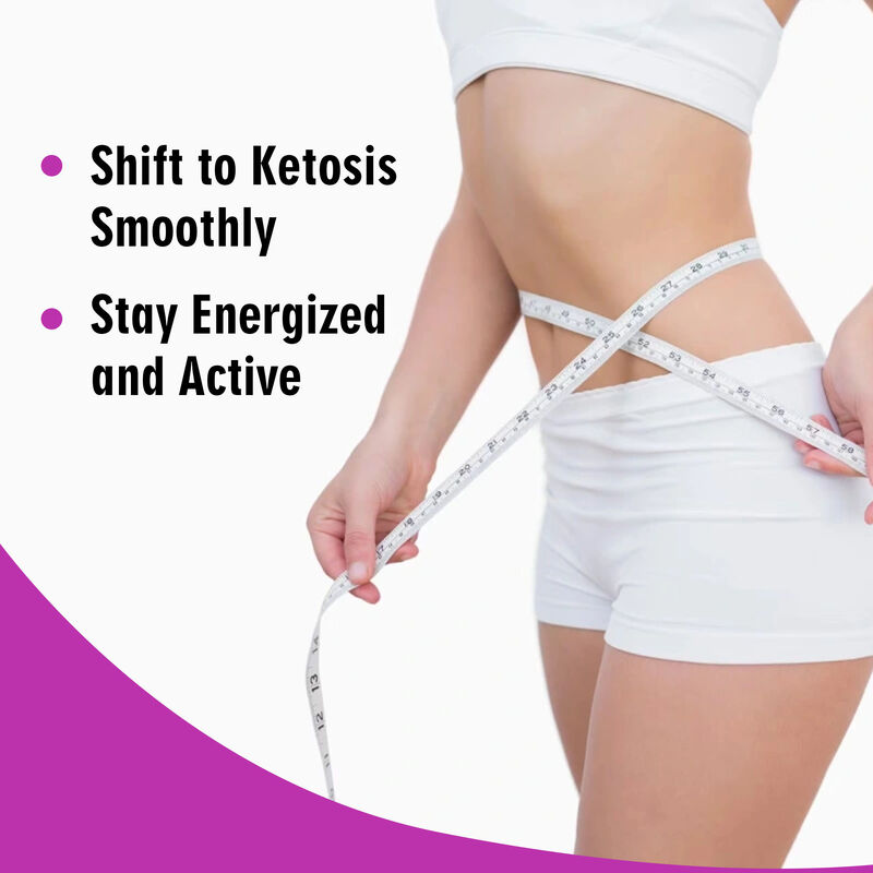 Capsule Keto OEM ODM con BHB ACV Vitamine Zinco Cromo Supporta Attività Metabolica Efficiente Pillole per la Perdita di Peso