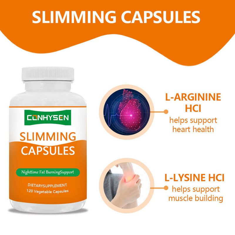 Prezzo di fabbrica Integratori a base di erbe Capsule dimagranti per supportare i livelli di energia con L-Lisina HCL Capsule dimagranti