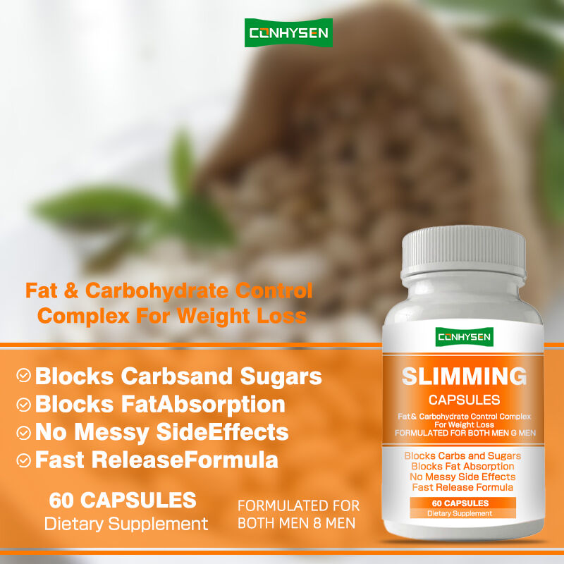 Capsule personalizzate per la perdita di peso giornaliera con estratto di fagiolo bianco per aiutare a purificare il corpo, capsule snellenti