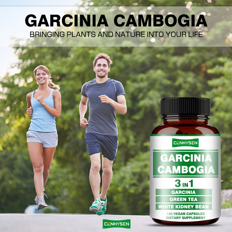OEM Capsule di Garcinia Cambogia per la produzione di energia Supporto all'equilibrio del corpo Capsule di fibra alimentare Perdita di peso