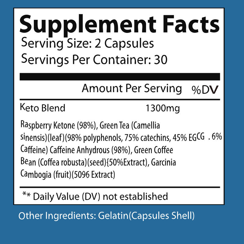 Capsule per il Detox a Marchio Privato, Prodotti Erboristici Dimagranti che Potenziano il Metabolismo e Supportano la Salute Digestiva per Adulti