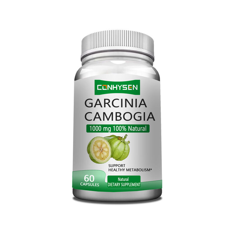Marchio privato Garcinia Cambogia integratori a base di erbe Garcinia Cambogia Capsule supportano un metabolismo sano e supportano un umore migliore