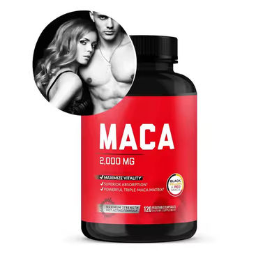 Erba Maca Radice Capsule di potenziamento maschile Crescita muscolare massimizzare l' impulso negli uomini