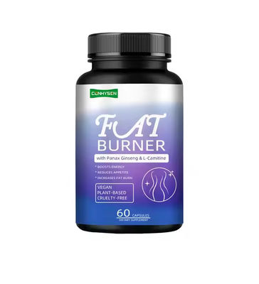 Panax Ginseng L-Carnitina Estratto 60 Vegetariano Capsule brucia grassi Potenziamento della resistenza