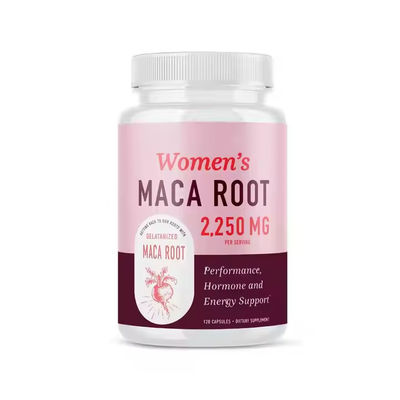 Capsule di radice di maca per donne con Ashwagandha Sfiducia dello stress Supporto dell'umore
