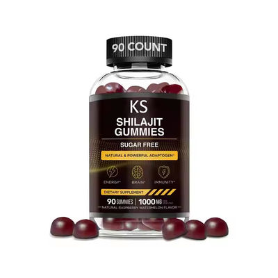 Shilajit Organic Gummies Supplemento di resina energetica Supporto per il benessere generale OEM ODM