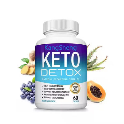 OEM personalizzato Keto Detox Capsule perdita di peso pillole organiche dimagranti