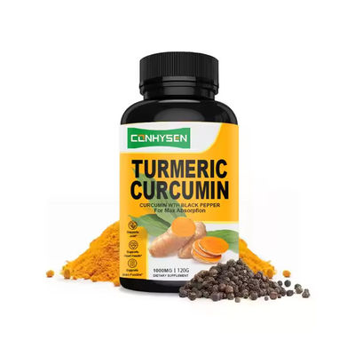 Supplemento di curcumina di curcuma 1000 mg Funzione antiossidante di assorbimento sano