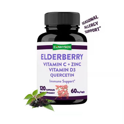 Capsule di mirtillo con Vitamine C Estratto di quercetina Supporto alla salute immunitaria