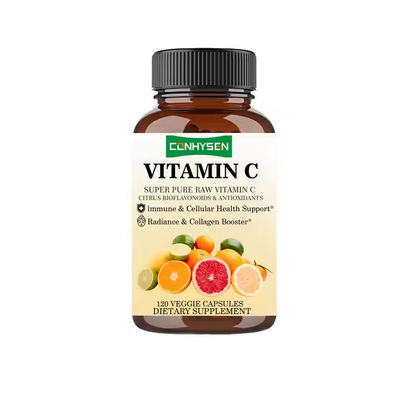 Vitamina C Capsule 200 mg Supporto immunitario Salute del cuore e del cervello Miscela proprietaria