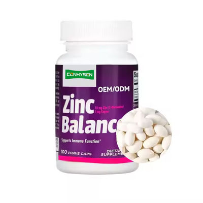 Supporto alla salute Supplemento di equilibrio dello zinco Capsule Supporta la funzione immunitaria ogni giorno