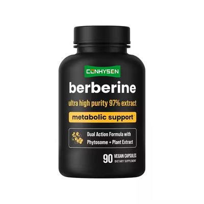 OEM ODM Berberina Capsule Estratto vegetale Supplemento Capsule Supporto salute intestinale gastrointestinale