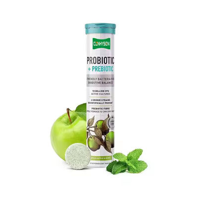 Probiotici Prebiotici tablet Migliora il metabolismo, Probiotici Fibra compresse confezione personalizzata