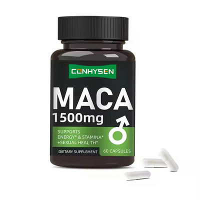 Sapore personalizzato Capsule di potenziamento maschile Ragione di Maca Supplemento dietetico Offre resistenza
