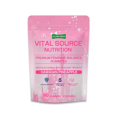 OEM Probiotici gomme per la salute delle donne Ottimizzare i livelli di pH Supplemento equilibrato