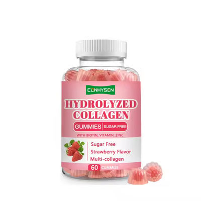 Supplemento di collagene idrolizzato gomme con biotina vitamina zinco costruire una forte salute delle ossa
