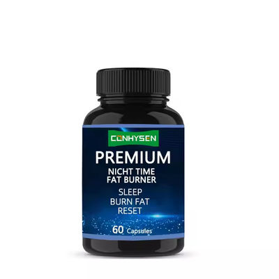 L Teanina Slim Fat Burner Capsule Notte Supporta la Gestione del Peso OEM ODM