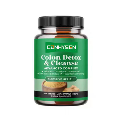 OEM Colon Detox Cleanse Capsule Supporto Detox Digestive Per la combustione dei grassi
